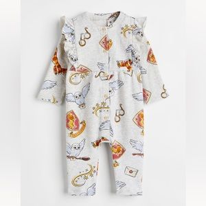 H&M Baby Sweatshirt Jumpsuit, Size 6-9 Months